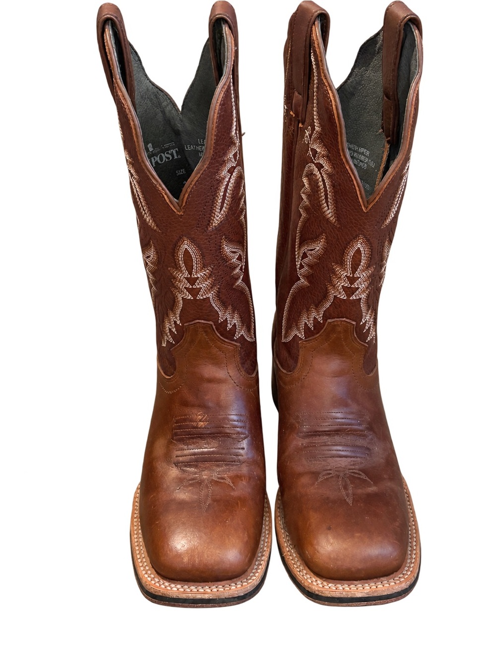 Brown Leather Women’s Western Boots - Classic Cowboy Style